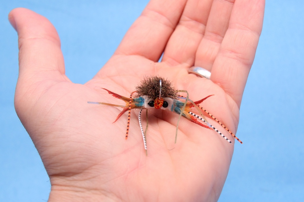 Kung Fu Blue Crab - Redfish Flies - Drew Chicone